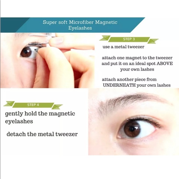 LashQueen Magnetic Eyelashes4pcs Of Magn - Picture 7 of 7